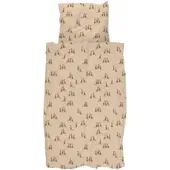 Snurk Dekbedovertrek Meerkats Sand-260 x 200 / 220 cm | Extra Breed