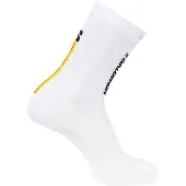 Salomon Pulse Race Flag Crew, loopsokken, wit