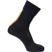 Salomon Pulse Race Flag Crew, hardloopsokken, zwart