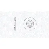 MAGNETI MARELLI 361302040220 Remschijf