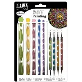 Aladine creatieve dot painting set - 10 gereedschappen voor stipkunst.