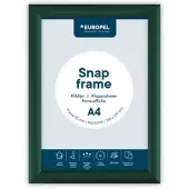 Europel Kliklijst – Posterlijst – A4 – 21 x 29,7 cm – 25mm – Aluminium – Groen