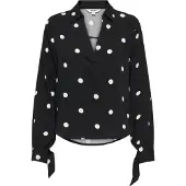 ONLY Blouse 'ONLBelem' zwart / wit
