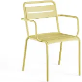 Emu Star dining tuinstoel stapelbaar metaal met armleuningen 4 stuks