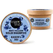 Organic Anti-Yellow Solid Shampoo Blueberry & Shea 60 g
