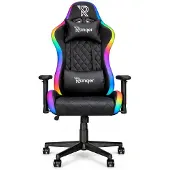 Ranqer Halo gamestoel RGB / LED licht zwart - RQ-HALO-RGB-1