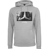 Mister tee Sweatshirt 'Pray' antraciet / donkergrijs / grijs gemêleerd