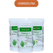 Norsan | OMEGA-3 VEGAN CAPSULES | VOORDEELPAK | 3 POTTEN X 80 CAPSULES