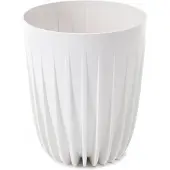Lamela MIRA Ronde Pot Wit 25cm x 29,7cm - Stijlvol & Weerbestendig