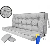 PillowPrim Waterdicht Tuinkussen 100x105cm voor loungebank, diverse kleuren
