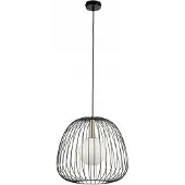 Sigma Hanglamp Bell M, dimbaar, zwart, Woon-/ Eetkamer, metaal, Modern, hanglamp