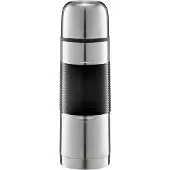 Ambition Gummy Thermos 750ml Zwart - Houdt Drankjes Warm & Koud