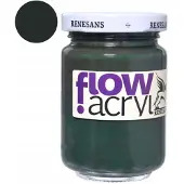Renesans Flow Acryl Verf 110ml - Levendig Groen