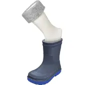 Playshoes Kinder Fleece-Stiefel-Socken 189970 Weiß-28