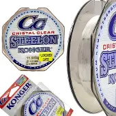 Konger Steelon Cristal Clear Fluorocarbon Coating Vislijn 0.30mm 100m