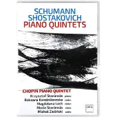 DUX Schumann / Shostakovich Piano Quintets [DVD]