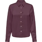 ONLY Onlzora ls satin shirt wvn mauve