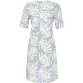 Ringella Blauw flora nachthemd - Blauw - Maat - 40