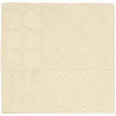 Darymex Elegant Mink Decoratieve Kussenhoes 40x40 cm - Crème - Zachte Minky Pluche Stof (100 g/m²) - Sierkussenhoes - Met Ritssluiting - Hypoallergeen - 1 Stuk