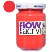 Renesans Flow Acryl Verf 110ml - 15 Vermiljoen