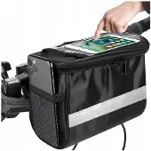 Rocket Waterdichte Fietstas voor Telefoon & Spullen - Stuur & Frame