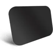 Interlook Universele Metalen Plaat voor Magnetische Telefoonhouder - Zwart Mat