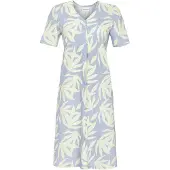 Ringella Elegant flora nachthemd blauw - Blauw - Maat - 36