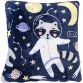 BBK Blauwe Sierkussenhoes 'Cute Animals' 40x40 cm