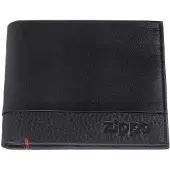 Zippo Kleine tasjes zwarte portemonnee van nappaleer