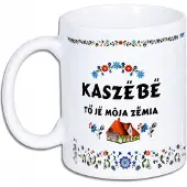 Astrid Kashubian keramische mok Folk 330 ml - Uniek & handgemaakt
