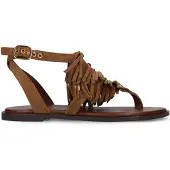 Manfield Taupe suède slippers | Maat 41