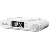 Technisat VIOLA Keukenradio - onderbouw, FM-radio met Bluetooth | LED-display, werkverlichting, timer, wekfunctie, handsfree-functie en 5 W luidspreker