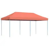 Syfax Partytent inklapbaar pop-up 580x292x315 cm terracotta