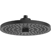 Ideal standard ALU+ - Hoofddouche, diameter 26 cm, zijde zwart BD581XG