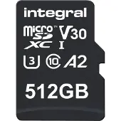 Integral Micro-SDXC V30 100/80mb 512Gb