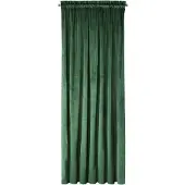 Eurofirany Rosa Serie - Verduisterend Velours Gordijn - 140x270 cm - Donkergroen