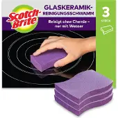 Scotch-Brite Spons 8 x 8 x 12 cm Paars 3 Stuks