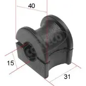 CORTECO 80000462 Stabilisatorstang rubber
