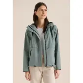 Cecil Dames Windjack met capuchon - Groen - XXL