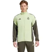 Adidas Real Madrid Presentatie Trainingsjack 2025-2026 Lichtgroen Grijs