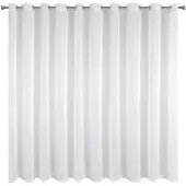 Eurofirany Lucy Serie - Witte Vitrage - 400x150 - Lichte en Luchtige Voile - Praktische Ringen