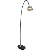 Holländer Vloerlamp SNAIL, chroom / zilver, Woon-/ Eetkamer, metaal, Modern, vloerlamp