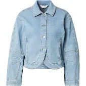 Moss Copenhagen Tussenjas 'Kabana Tua' blauw denim