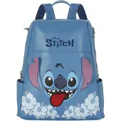 KARACTERMANIA Rugzak 'Lilo and Stitch Tongue-Shield' navy / opaal / rosa / rood
