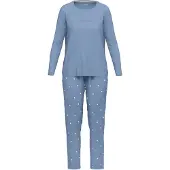 Tom Tailor Pyjama lichtblauw / wit
