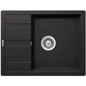 Schock spoelbak MANHATTAN D-100 in de kleur NERO