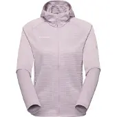 Mammut - Women's Crag ML Hooded Jacket - Fleecevest L, purper