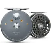 Hardy Marquis lwt Salmon No1 Fly Fishing Reel Zilver