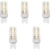 LUEDD Set van 5 G9 LED lampen helder 2W 370 lm 3000K