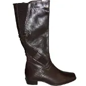 Verhulst 0770272S Wijdte H Laarzen | Maat 8.5 Dames Bruin